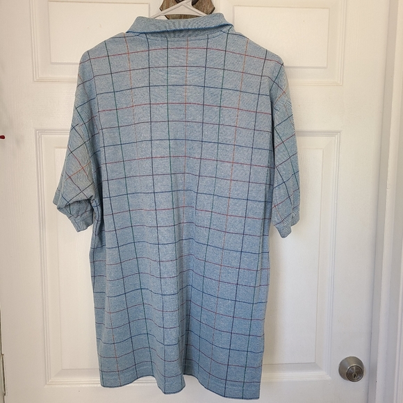 (173) Gant Men's Classic Short Sleeve Three Button Polo Shirt,Size: XXX, Blue - Picture 8 of 10